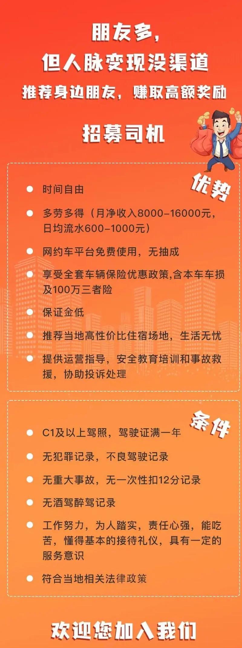 长春出租车司机招聘最新消息更新